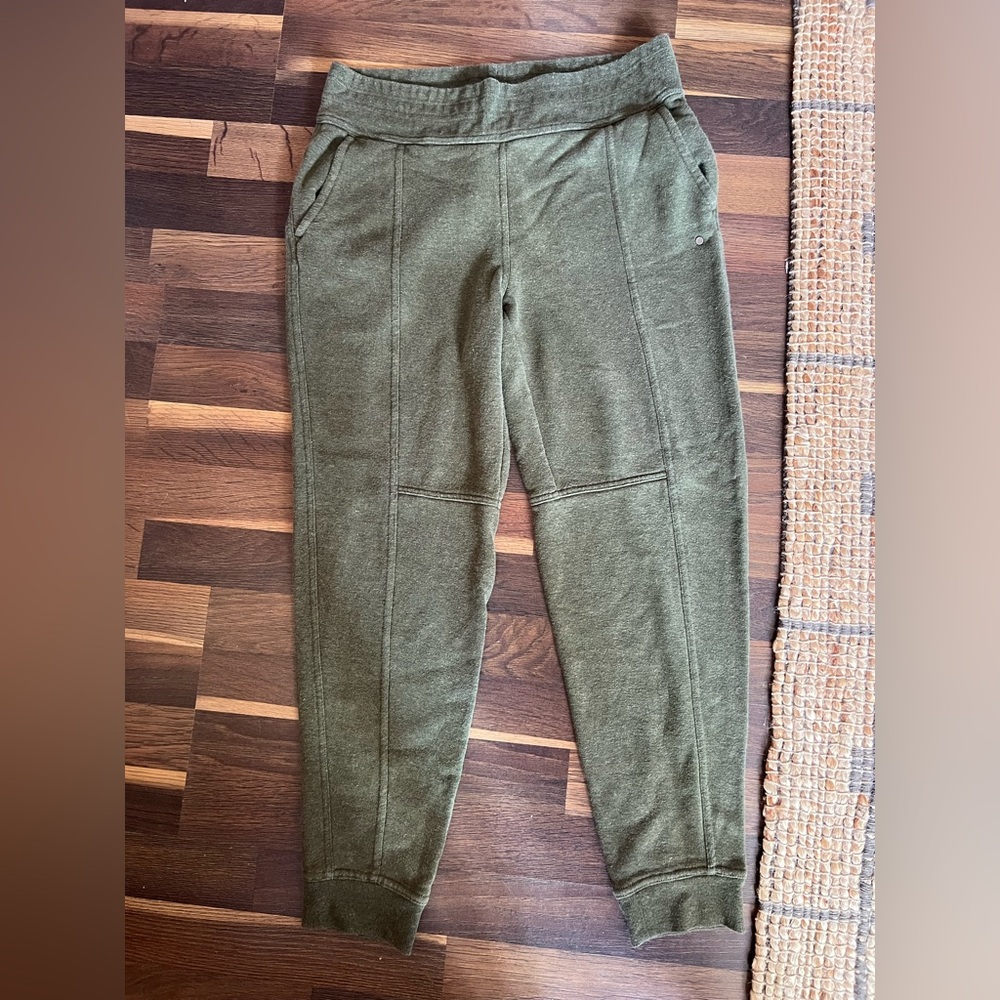 Prana Olive Green Jogger Pants